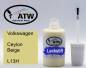 Preview: Volkswagen, Ceylon Beige, L13H: 20ml Lackstift, von ATW Autoteile West.